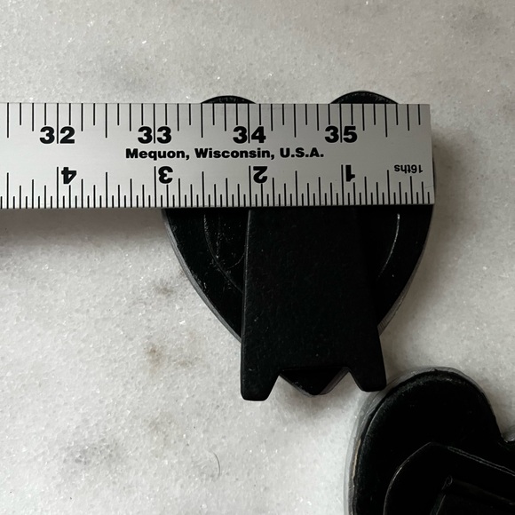 Silver Heart-Shaped Photo Frames set of 2 miniature - Picture 7 of 11